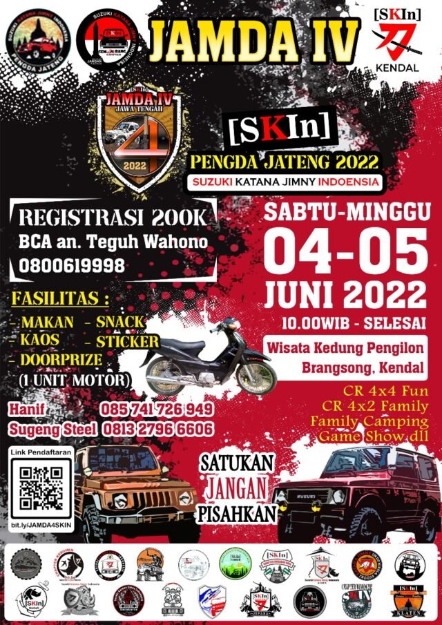 Jamda IV SKIn Pengda Jateng, di gelar Juni 2022