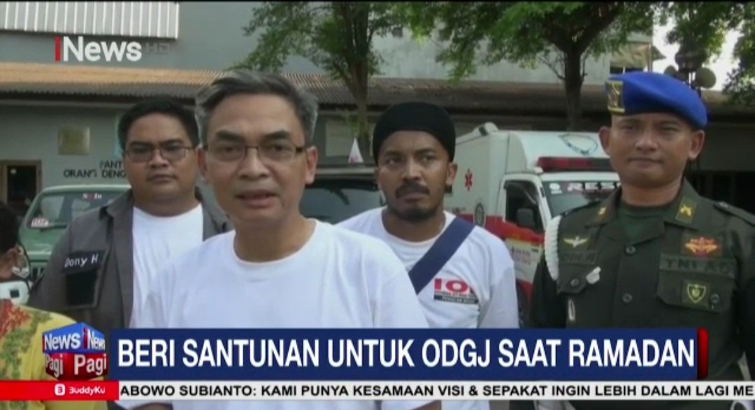 Kegiatan berbagi di bulan suci bersama IOF Pengcab Bekasi Raya