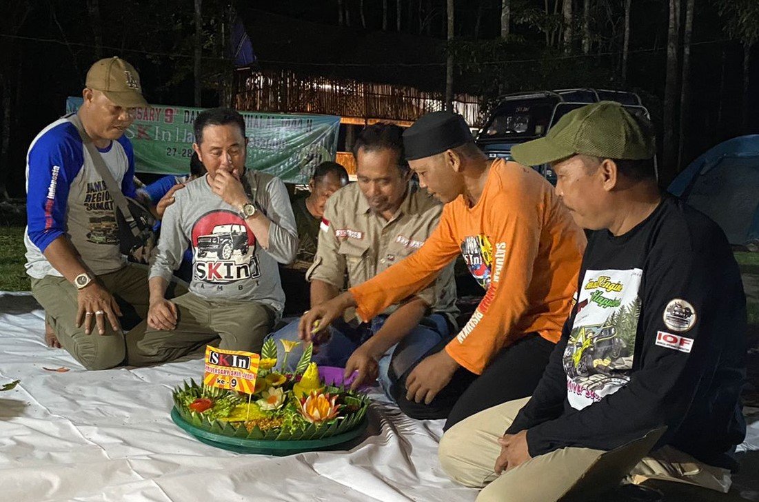 Anniversary 9 & Halal bihalal Chapter Jambi bersama Pengda Jambi