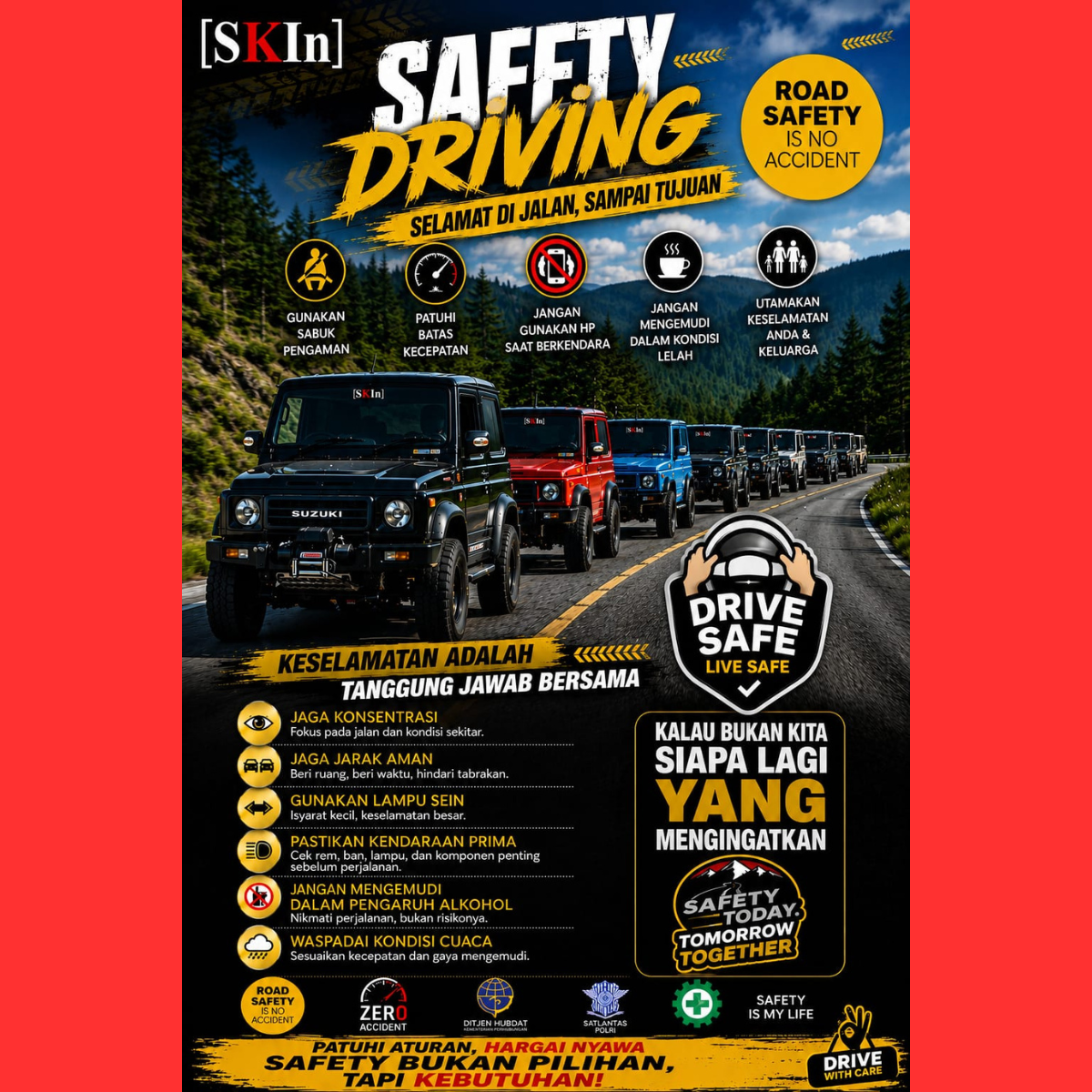banner safety driving