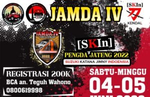 Jamda IV SKIn Pengda Jateng, di gelar Juni 2022 Jamda SKIn Jawa Tengah