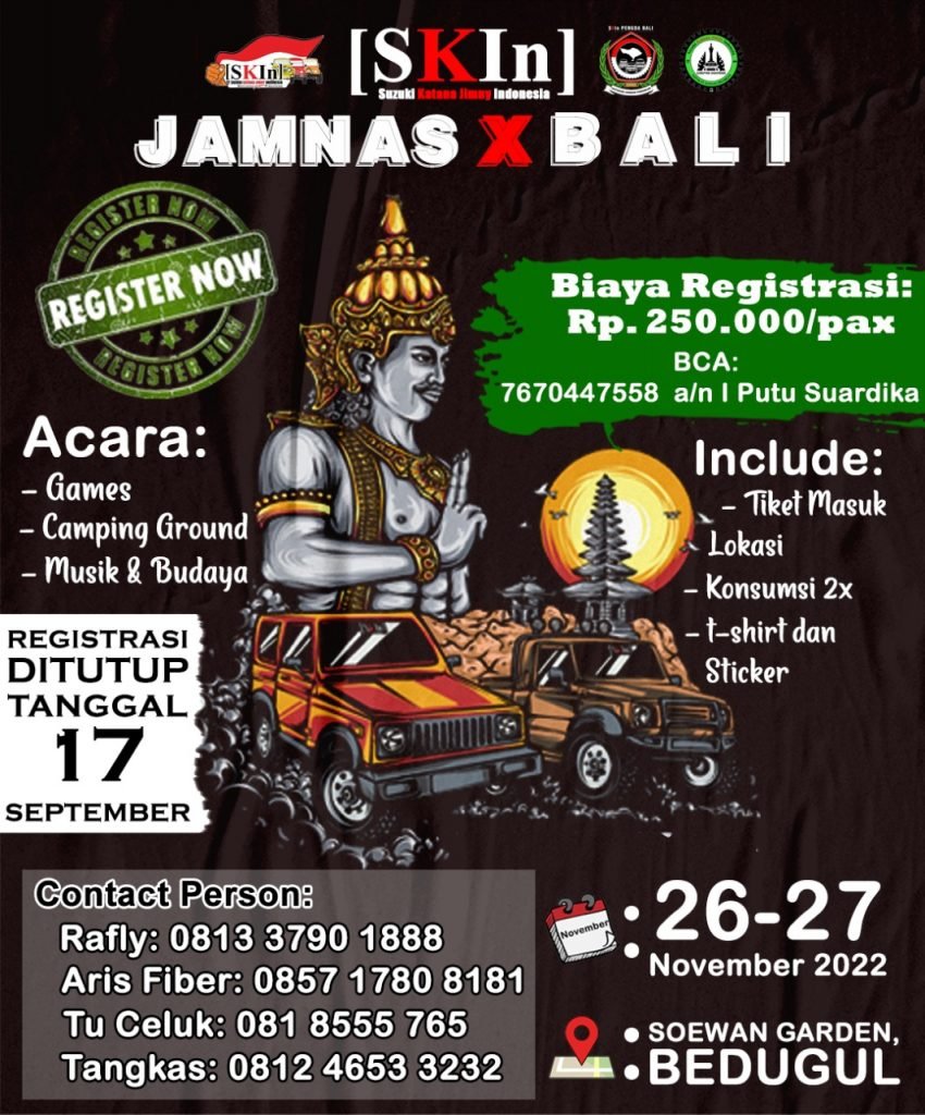 JAMBORE NASIONAL Suzuki Katana Jimny Indonesia [SKIn]