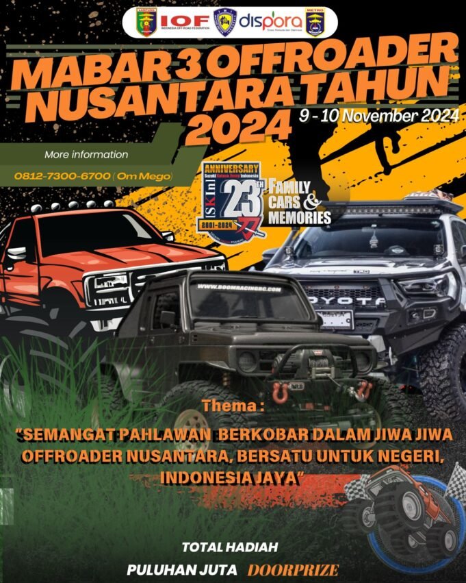 Mabar Offroader 3 Pengda Lampung