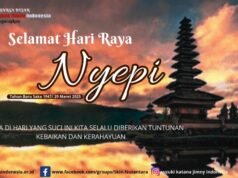 Selamat Hari Raya Nyepi